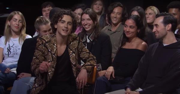 Timothee Chalamet SNL