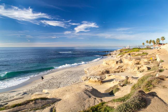 La Jolla Cove in San Diego, California. (kan_khampanya / Shutterstock)