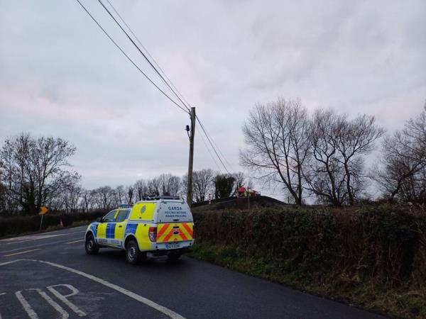The crash happened near the Dinan Bridge near Ardaloo on the N77 Kilkenny to Ballyragget Road at around 10.20am