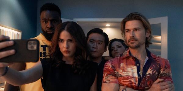 Custom image of Timothee Chalamet, Johnny Depp, and Gene Wilder as versions of Wonka