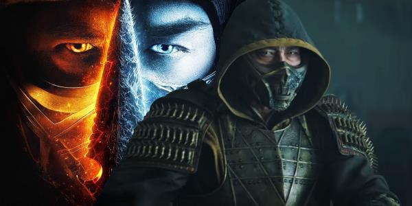 Scorpion and the Mortal Kombat poster