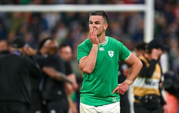 Johnny Sexton said his final farewells in 2023. Photo: Brendan Moran/Sportsfile