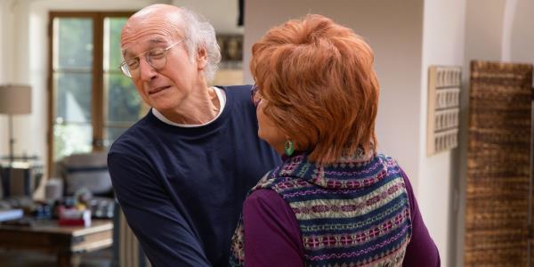 Larry David and Tracy Ullman in Curb Your Enthusiasm Season 11 