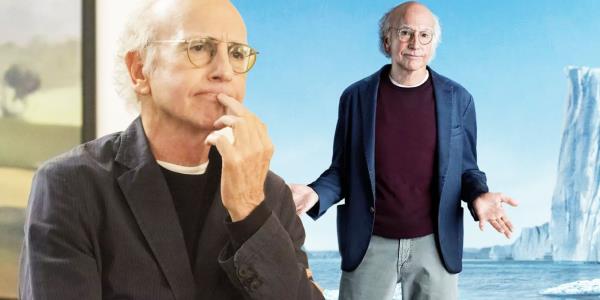 Larry David and the Curb Your Enthusiasm season 12 poster