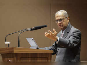 Bengaluru: Narayana Murthy, Founder, Infosys, Trustee ? Infosys Science Foundati...