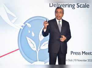 Mumbai: Managing Director and CEO?of Mahindra Group, Anish Shah during a press c...