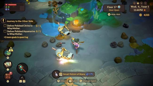 a farmer fighting a cannot in saltwater mine