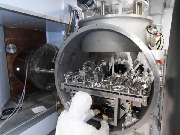 technician working on device